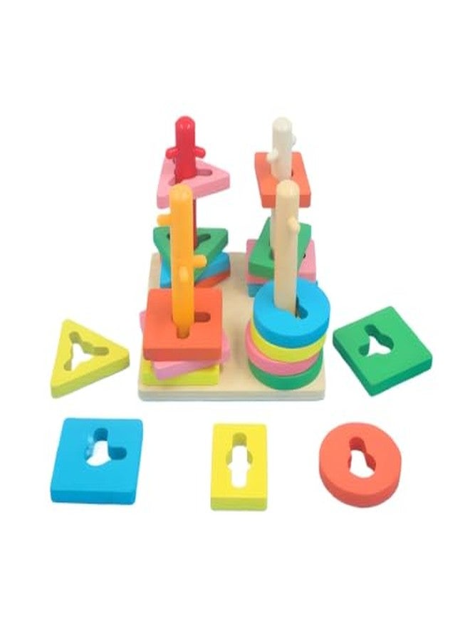 BUSY BRAIN-4 Sleeve Column Shape Block Puzzle - Image 3
